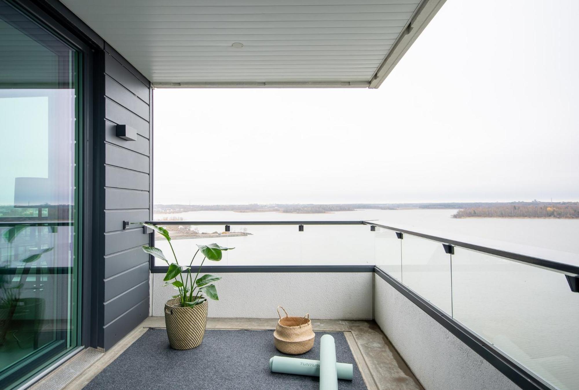 Luxury Penthouse With Stunning Sea Views & Private Sauna Helsínquia Exterior foto