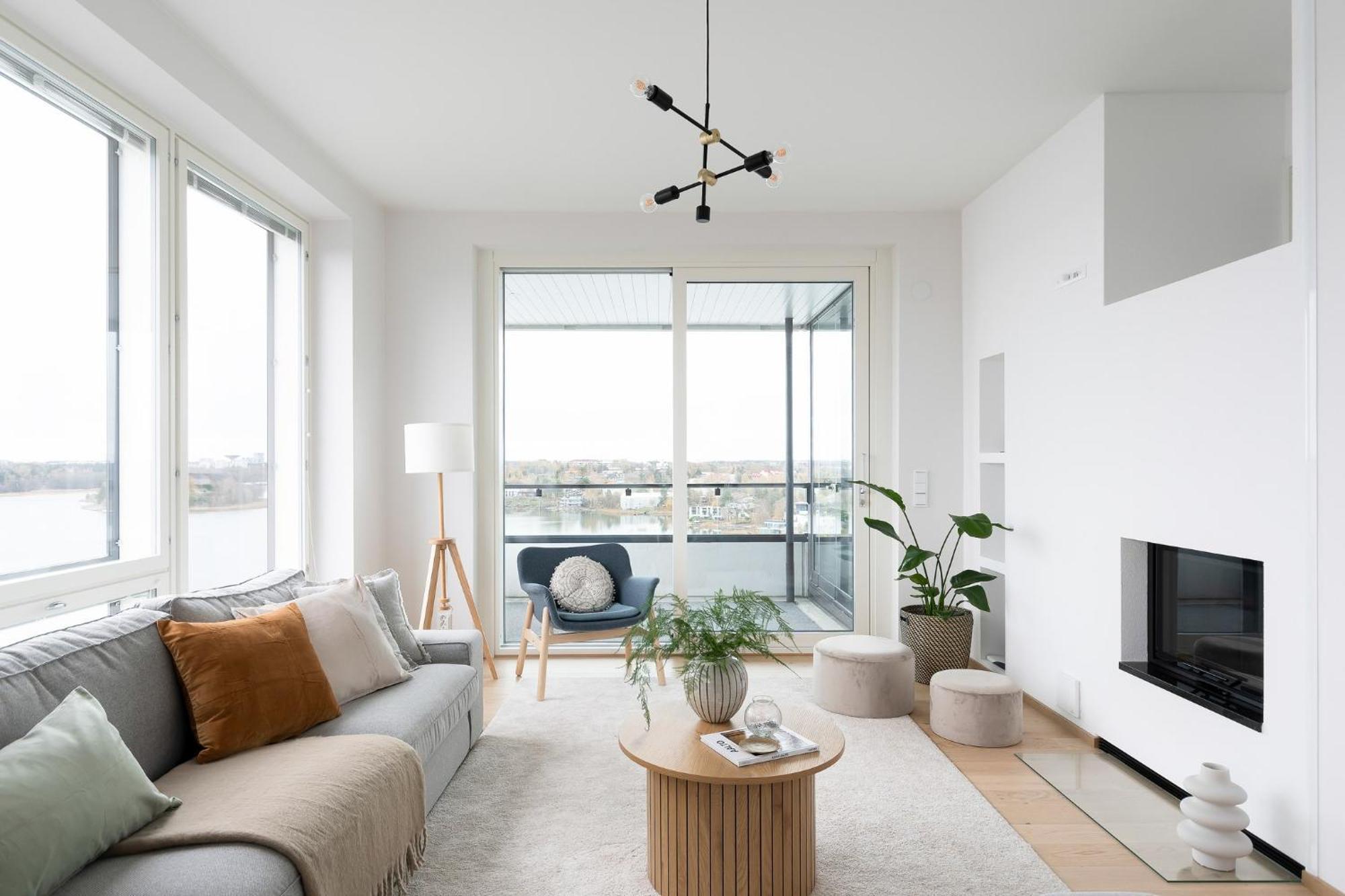 Luxury Penthouse With Stunning Sea Views & Private Sauna Helsínquia Exterior foto