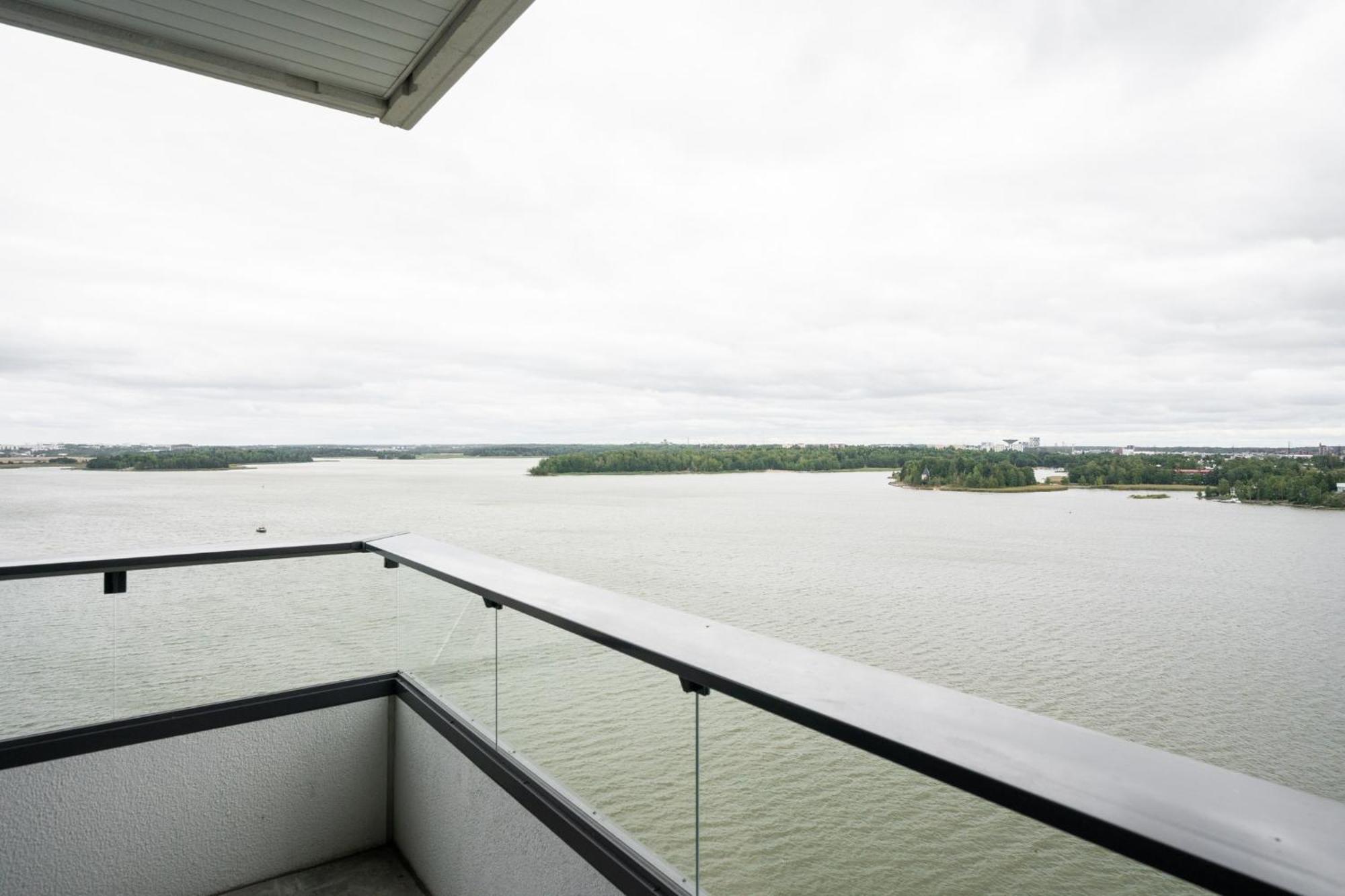 Luxury Penthouse With Stunning Sea Views & Private Sauna Helsínquia Exterior foto